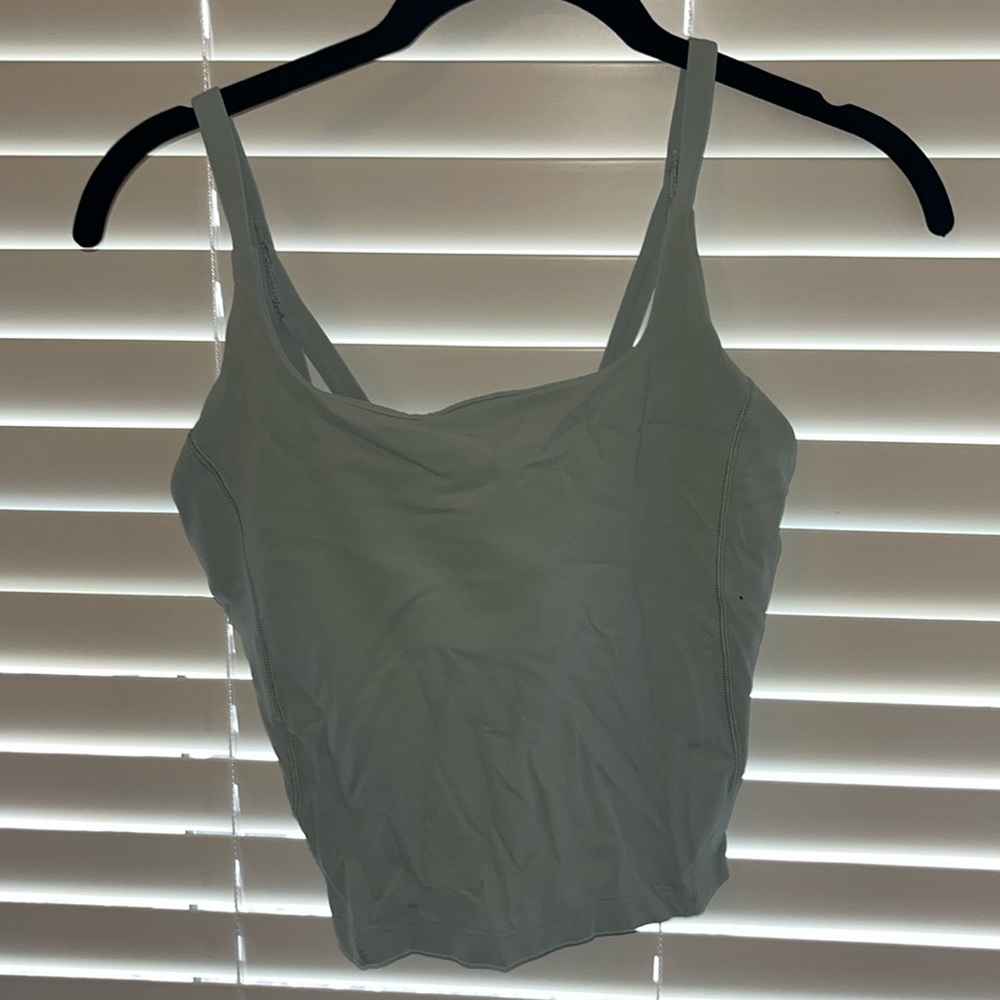 LULULEMON sage green nulu align top